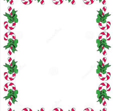 Clip Art:11rertfh-Ya= Candy Cane Border