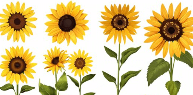 Outline:_Ofnefjhpic= Sunflower Clipart