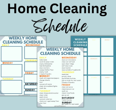 Printable:79tr5cx7bxw= Cleaning Schedule