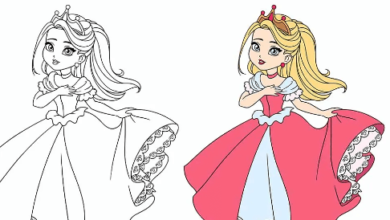 Free Printable:1i0vdgyve7i= Princess Coloring Pages