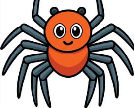 Clipart:4zey3mcy6zw= Spider