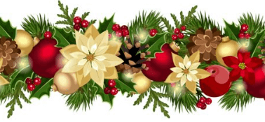 Clipart:3uiyytapsky= Christmas Garland