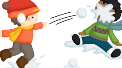 Clipart:7mcczloyju4= Snowball Fight