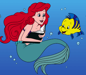 Clipart:7mwoum12xfc= Flounder Little Mermaid