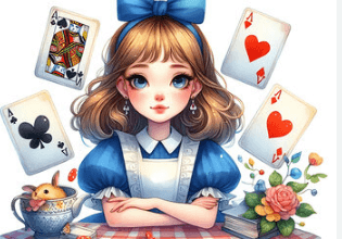 Clipart:6ze4lt9o_Pu= Alice in Wonderland