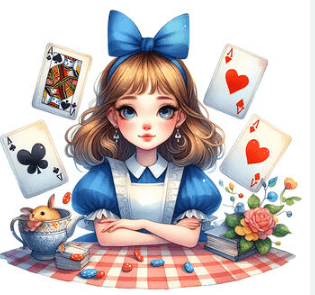 Clipart:6ze4lt9o_Pu= Alice in Wonderland